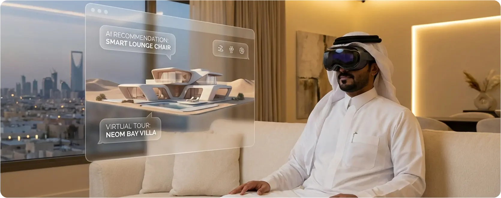 Saudi Arabia real estate innovation — 3D scanning and VR tours